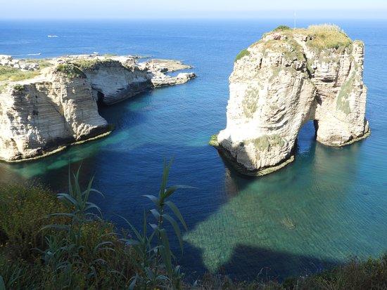 Pigeon Rocks in Raouche